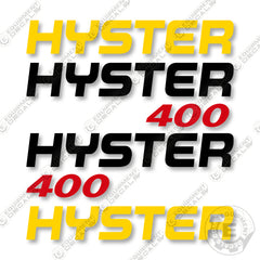 Hyster H400 Decal Kit Forklift -Aftermarket Kit