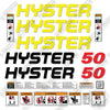 Image of Fits Hyster S50XM Decal Kit Forklift