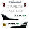 Image of Hyundai 32BC-9 Decal Kit Forklift - Aftermarket Kit