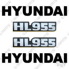 Fits Hyundai HL955 Decal Kit Wheel Loader