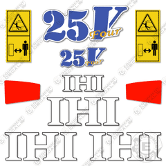 Fits IHI 55N4 Decal Kit Mini Excavator