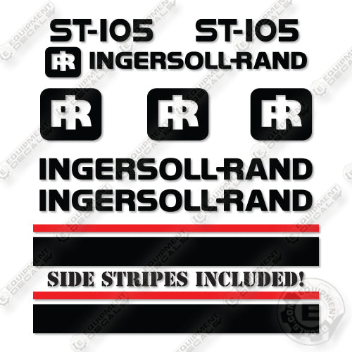 Ingersoll Rand ST105 Decal Kit Compactor - Aftermarket Kit