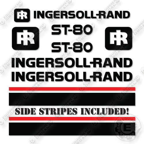 Ingersoll Rand ST80 Decal Kit Compactor - Aftermarket Kit