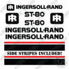 Image of Ingersoll Rand ST80 Decal Kit Compactor - Aftermarket Kit