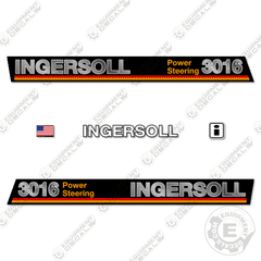 Fits Ingersoll 3016 Power Steering Decal Kit Mower