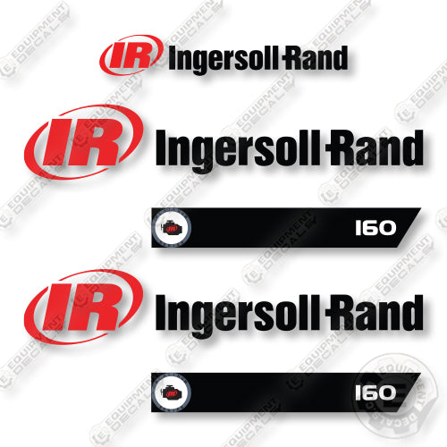 Ingersoll Rand 160 Custom Decal KitAir Compressor- Aftermarket Kit