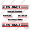 Image of Ingersoll Rand BLAW KNOX PF5510 Decal Kit Asphalt Paver- Aftermarket Kit