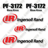 Image of Ingersoll Rand BLAW KNOX PF3172 Decal Kit Asphalt Paver -Style 2- Aftermarket Kit