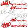 Image of Fits Ingersoll-Rand DD-20 Decal Kit Compactor