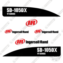 Fits Ingersoll-Rand SD-105DX TF Series Decal Kit Roller