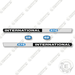 International 474 Decal Kit Tractor - Aftermarket Kit