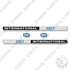 International 475 Decal Kit Tractor - Aftermarket Kit