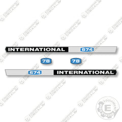 International 674 Decal Kit Tractor - Aftermarket Kit