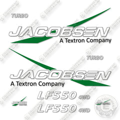 Jacobsen AR570-4WD Decal Kit Mower - Aftermarket Kit