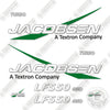 Image of Jacobsen AR550-4WD Decal Kit Mower - Aftermarket Kit