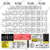 Image of Fits Jacobsen F-10 Decal Kit Mower
