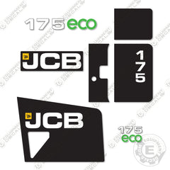 Fits JCB 175 ECO Decal Kit Skid Steer