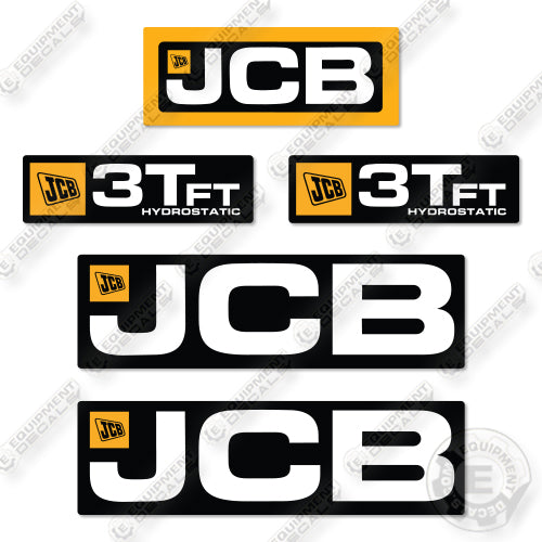 Fits JCB 3T-FT Decal Kit Dumper