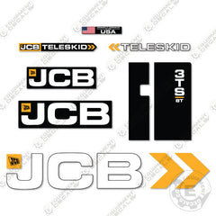 Fits JCB 3TS-8T Decal Kit Track Loader