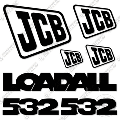 JCB 532 Decal Kit Telehandler