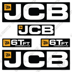 Fits JCB 6T FT Decal Kit Site Dumper