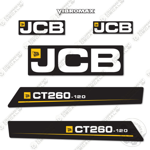 Fits JCB CT260-120 Decal Kit Roller