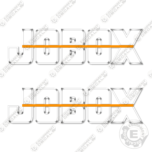 Fits Jobox Vintage Decal Kit Storage Box (24.75" Wide)