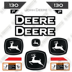 Fits John Deere 130P Decal Kit Mid-Size Excavator