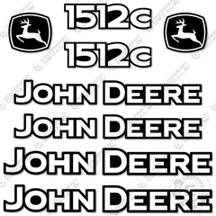 Fits John Deere 1512C Decal Kit Pull Scraper