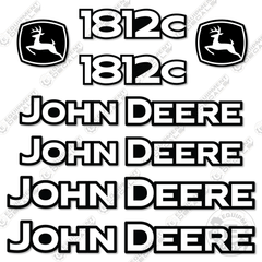 Fits John Deere 1812C Decal Kit Pull Scraper