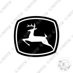 Fits John Deere 210G LC Counterweight Decal Excavator - 2021+