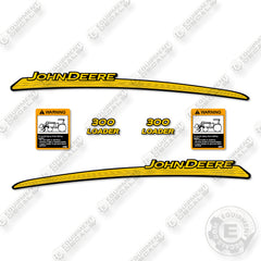 Fits John Deere 300 Decal Kit Front End Loader