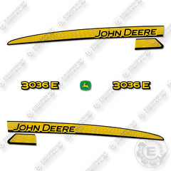 John Deere 3036E New Decal Kit Compact Tractor - Aftermarket Kit