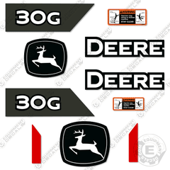 Fits Deere 30G Mini Excavator Decal Kit - 2020+