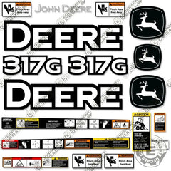 Fits John Deere 317G Decal Kit Skid Steer - PRE 2020 VERSION!