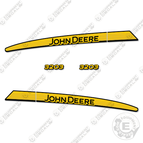 Fits John Deere 3203 Decal Kit Riding Mower Tractor