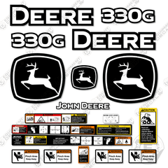 Fits John Deere 330G Decal Kit Skid Steer - POST 2020 VERSION!