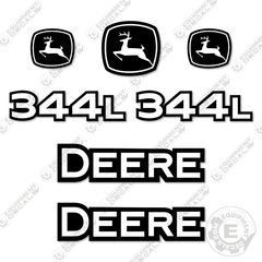 Fits John Deere 344L Decal Kit Wheel Loader