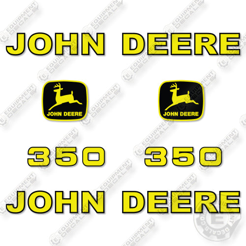John Deere 350 Decal Kit Hay Rake- Aftermarket Kit