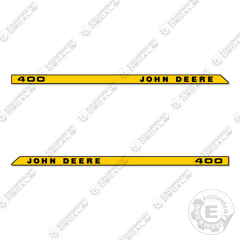 Fits John Deere 400 Riding Mower Decal Kit