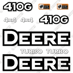 Fits John Deere 410G Decal Kit Backhoe