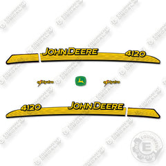 John Deere 4120 Decal Kit Utility Tractor - Aftermarket Kit