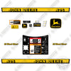Image of John Deere 425 New Style Decal Kit Lawn Tractor- Aftermarket Kit