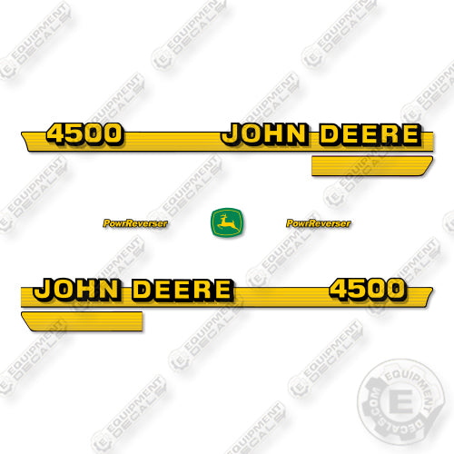 John Deere 4500 Decal Kit Tractor- Aftermarket Kit