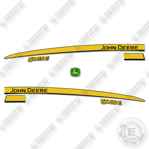 Fits John Deere 5065E Open Cab Decal Kit Tractor