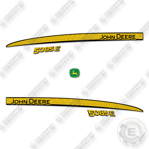 Fits John Deere 5085E Decal Kit Tractor- Air Conditioned Cab
