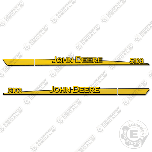 Fits John Deere 5103 Decal Kit Tractor