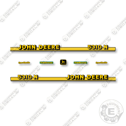 John Deere 5310N Decal Kit Tractor - Aftermarket Kit