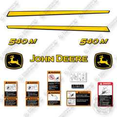 John Deere 540M Decal Kit Loader Attachment - Aftermarket Kit