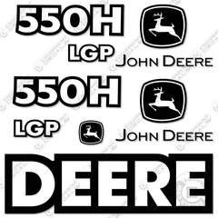 Fits John Deere 550H LGP Decal Kit Dozer